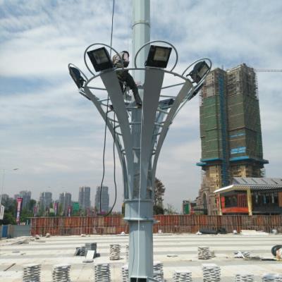 四川高杆灯生产厂 25米500w电动升降广场高杆灯 新炎光