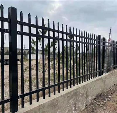 锌钢护栏庭院防护栏户外厂区栅栏学校小区隔离栅铁艺围墙加厚栏杆