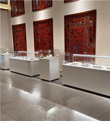 博物馆展示柜字画古董玻璃柜历史文献资料馆展柜定制