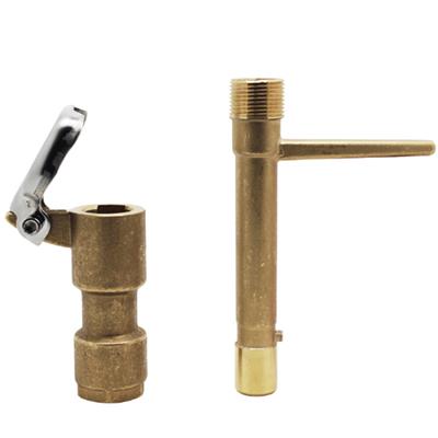 加厚黄铜绿化园林钥匙洒水栓快速取水阀杆6分1寸