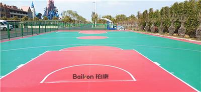 福建省泉州旅游区硅PU篮球场