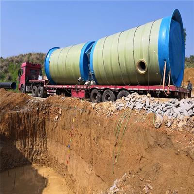 吐鲁番 污水处理一体化提升泵站安装 一体化预制污水提升泵站 可实现无人值守