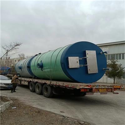 昌吉 一体化预制污水提升泵站厂家 具有自动控制系统