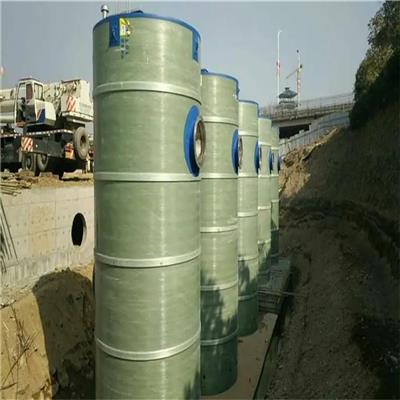 昌吉 一体化污水提升泵站安装 减少了运行维护成本