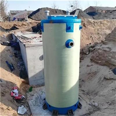 新疆污水一体化提升泵站厂家 地埋式一体化污水提升泵站 采用按需预制的方式