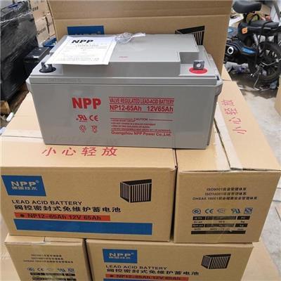 NPP耐普太阳能胶体蓄电池NPG12-250 12V250AH电瓶ups房车路灯