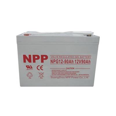 NPP电池NPG12-100AH耐普12V100AH太阳能**胶体蓄电池