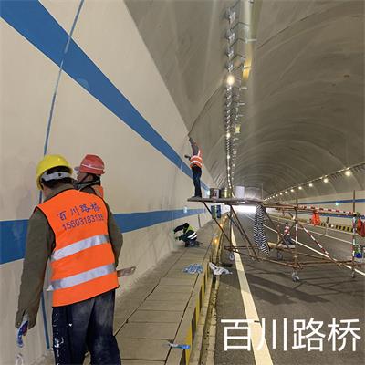 四川广汉隧道防火装饰板施工