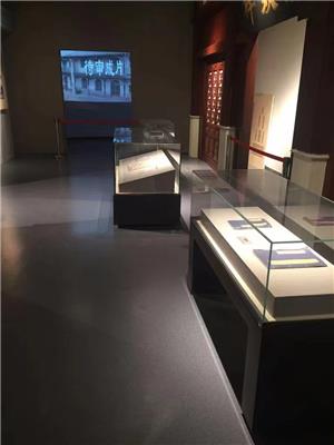 博物馆古玩展示柜陶瓷展厅陈列柜珠宝玉器产品玻璃展示柜定制