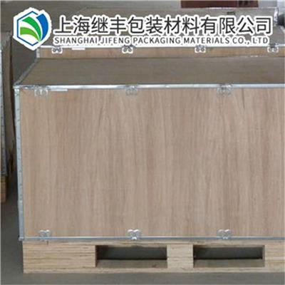 上海闵行区木箱用钢带 钢带木箱包装箱 厂家定制