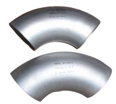 欣旺腾工业纯钛45度弯头 角度定制钛弯头 锻造钛管件