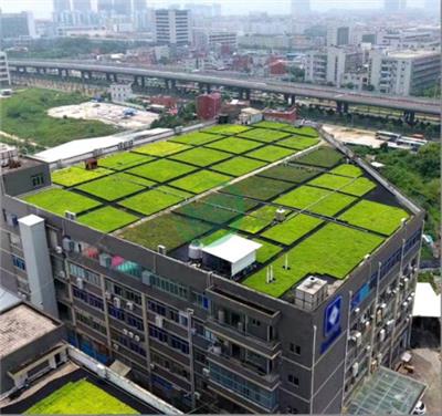 城市屋顶绿化组合 屋顶花园 菜园 草坪绿化 种植箱 绿化花盆系列