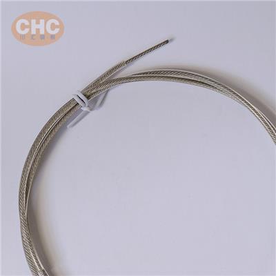 不锈钢包透明PVC钢丝绳，不锈钢包胶钢绳