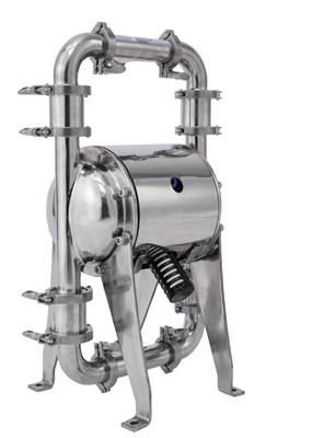 卫生级气动隔膜泵JBWQ3-40适用于食品、饮料、制药、日化、酒类行业
