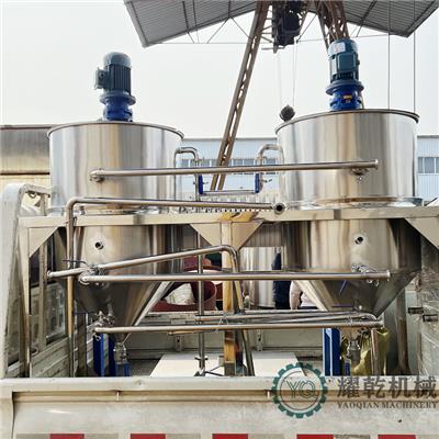 榨油厂小型精炼机 浓香菜籽油生产设备 QC标准油脂精炼加工机器