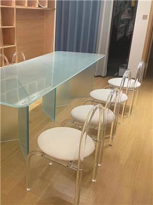 透明亚克力创意家居餐厅客厅桌椅整套家具定制
