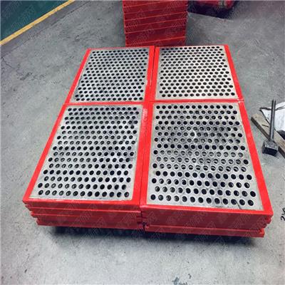 咸阳杨陵煤矿业使用不锈钢冲孔筛板用于原煤分级