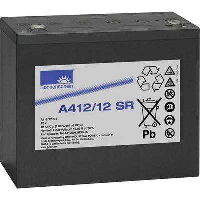 德国阳光Sonnenschein蓄电池A412/12SR 12V12AH消防主机门禁