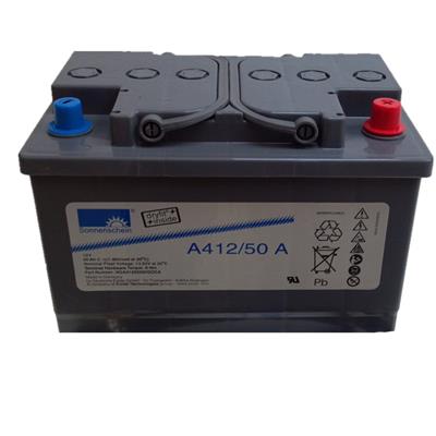 德国阳光蓄电池A412/50 A 直流系统12V50AH UPS EPS 直流屏电源备用