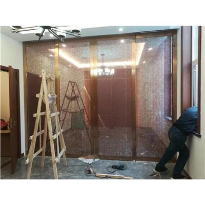 玻璃门安装 焊接平整 加厚板材