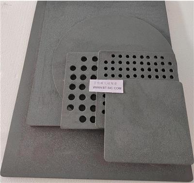 新疆百特工厂直供 重结晶碳化硅板/棚板/承烧板/高温碳化硅窑板