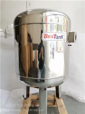 供应BHT-200VL-PW-SS-25贝斯特bestank压力罐 供水气压罐 膨胀罐
