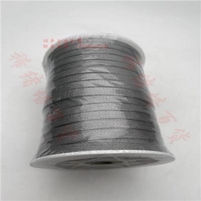 不锈钢编织套管 耐高温650度保护钢化条耐高温金属套管