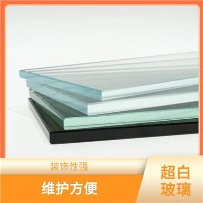 无锡**白平板钢化玻璃 装饰性强 颜色均匀