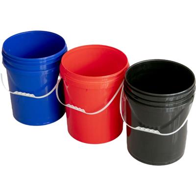 厂家绿球塑料桶颜色可定制33升真石漆桶50升原料桶
