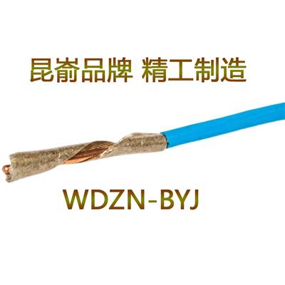 文登西楼电线文登电缆 工程家装用耐火线WDZN-BYJ.5/2.5/4/6平方单芯铜线 耐火线NHBV1.5