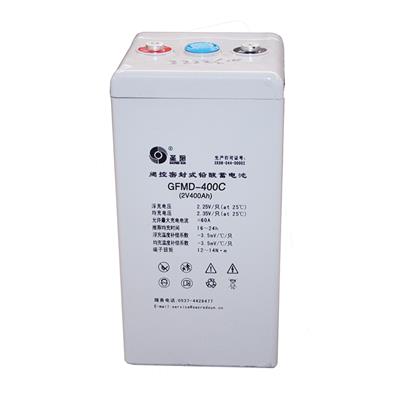 圣阳蓄电池2V400AH铅酸免维护UPS通信基站电池GFMD-400C蓄电池报价