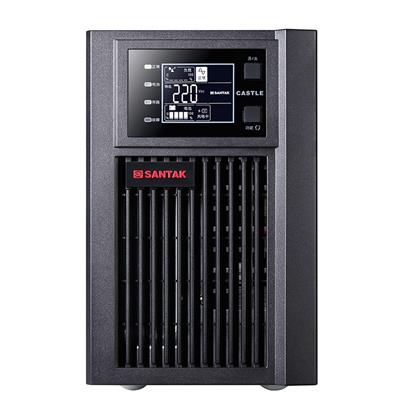 山特UPS不间断电源C1KS在线式高频机1KVA/800W监控实验室应急设备