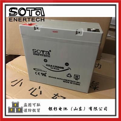 原装SOTA蓄电池XSA12550B应急直流屏 UPS/EPS后备储能用12V-55AH储能电池