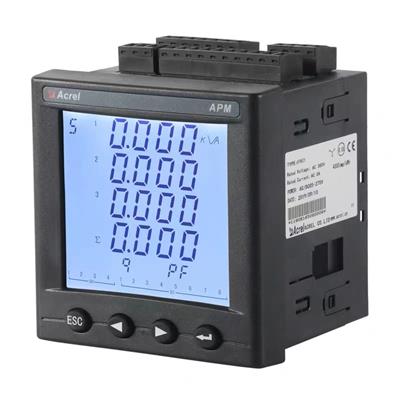 安科瑞APM810高精度多功能电表能耗监测系统可用全电量谐波