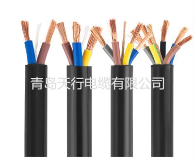 潍坊优质RVV电线 自动化设备配套软芯线缆 天行生产定制