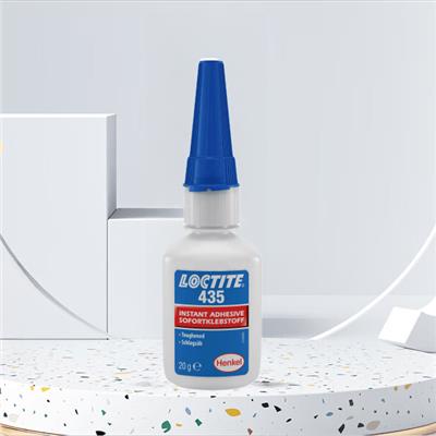 乐泰loctite435瞬干强力胶 快速固化塑料金属橡胶和弹性材料 透明液体胶水