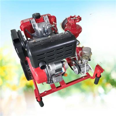手抬机动柴油消防水泵高压自吸真空泵高扬程移动应急水泵