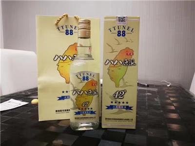 中国台湾马祖灰盒八八原浆淡丽高粱酒