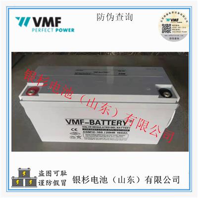 德国VMF-BATTERY蓄电池AGM12-160配电柜 机房储能电源用12V-160AH电池