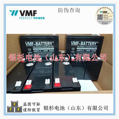 德国VMF-BATTERY蓄电池AGM12-9应急电源 报警系统用12V-9AH铅酸储能电池