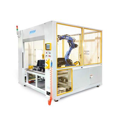 无锡尼可一拖四机械臂塑料焊接机六轴联动工业机器人全自动化超声波焊冲孔机
