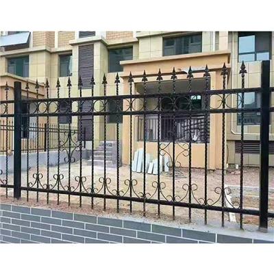 铁艺栏杆 锌钢护栏制作 学校庭院户外围墙围栏