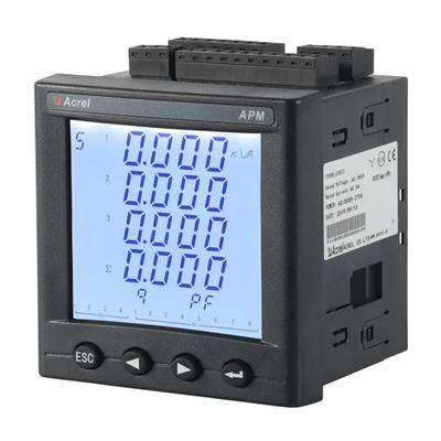 安科瑞网络电力仪表APM801多功能计量表IEC标准0.2S级模块化设计