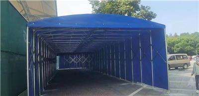 杭州定做大型排档推拉雨棚 施工活动伸缩雨篷安装 电动推拉雨棚