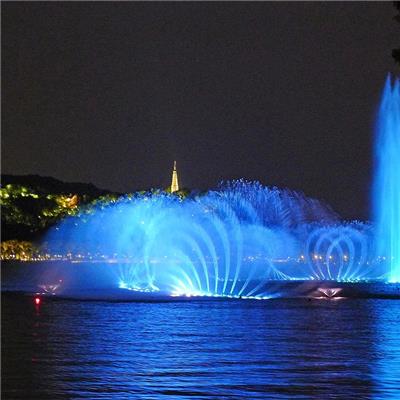 四川攀枝花音乐喷泉系统-博驰环境公司,河道音乐喷泉