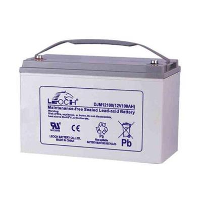 理士蓄电池12V100AH参数DJW12-100AH免维护铅酸蓄电池