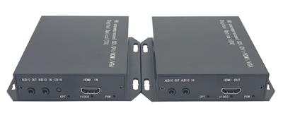 小型DVI光端机音视频光端延长器光纤20KM光端机无损无压缩收发器