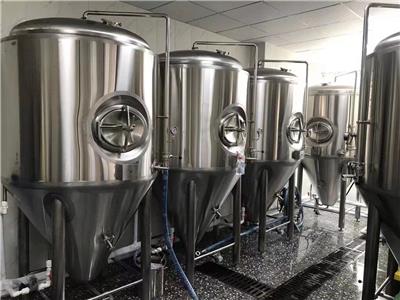 石家庄小型啤酒厂精酿啤酒设备可定制