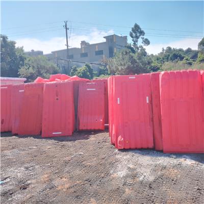 广州 番禺区水马回收 洛浦街 上门回收水马 红色塑料护栏