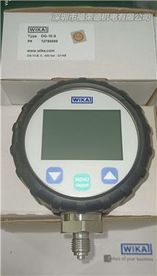 WIKA威卡DG-10-S液体气体测量泵压缩机数显压力表 量程400bar
